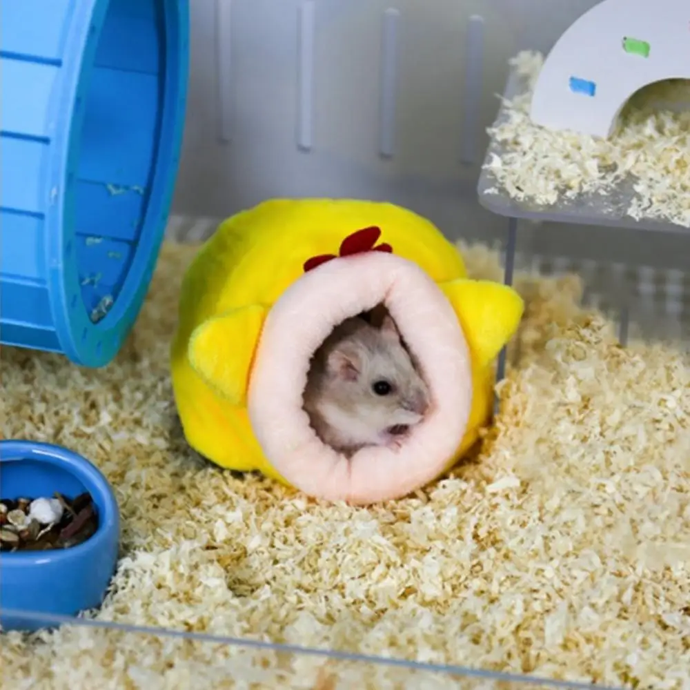 

Winter Warm Cute Hamster Cotton House Small Animal Nest Guinea Pig Pet Accessories