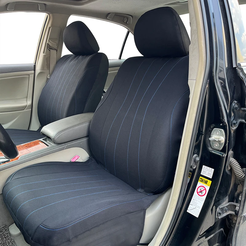 AUTOKING 4pcs/9pcs Universal Polyester Car Seat Cover Set Car Accessories Interior Fit For Most Car, Truck, SUV, or Van