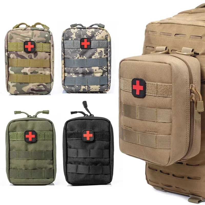 Molle Pouch Phone Holder Phone Pouch Utility Molle EMT Pouch Phone Holder Outdoor Sports Camping Hiking Hunting Accessories EDC Tool Waist Pack Bags