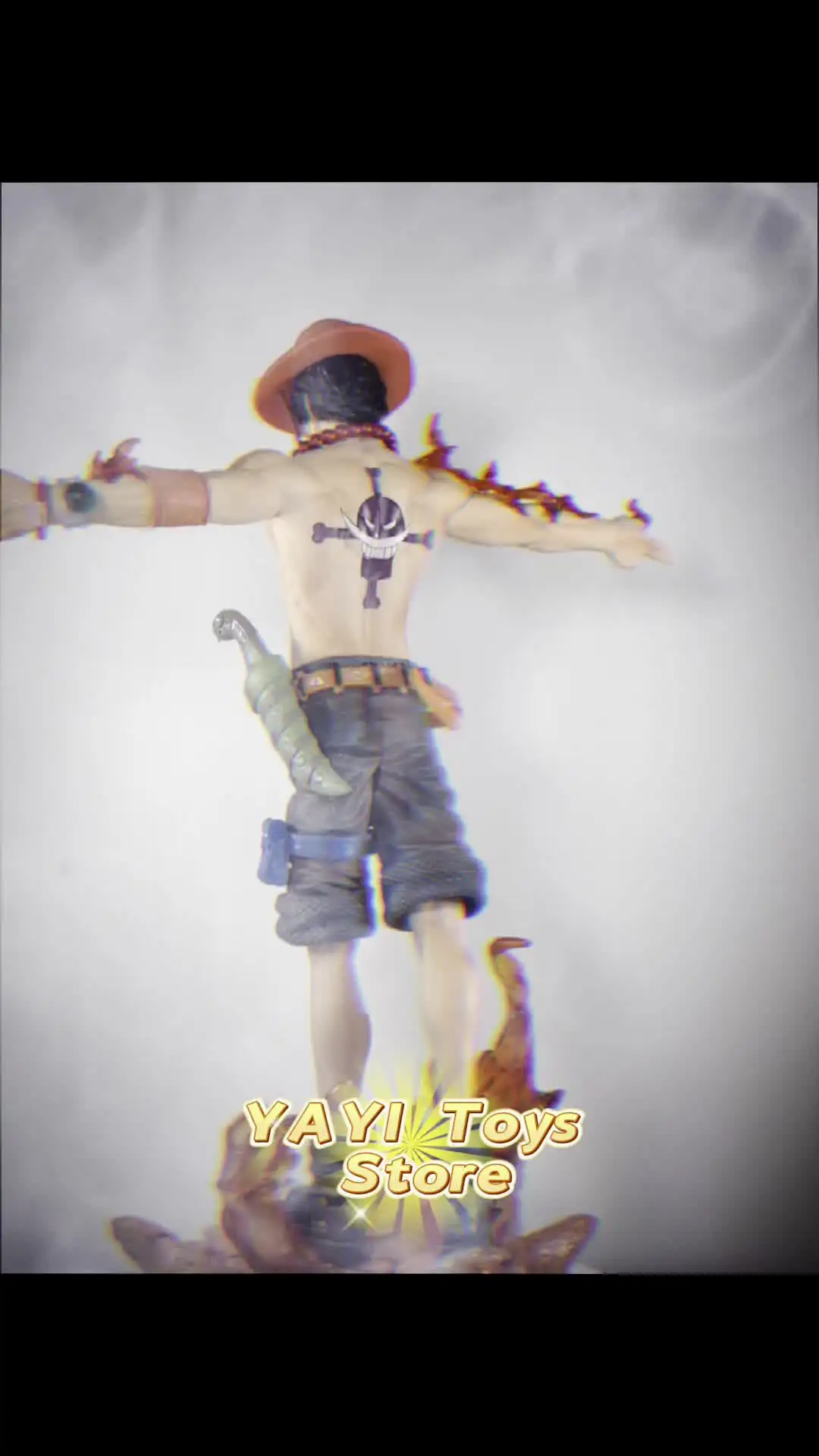 Figurine One Piece Portgas D. Ace - Statue 28 Cm PVC - Collection Manga 2023 - NEUF