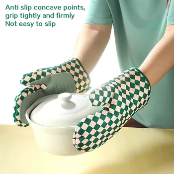 Silicone Heat Resistant Mitts 1
