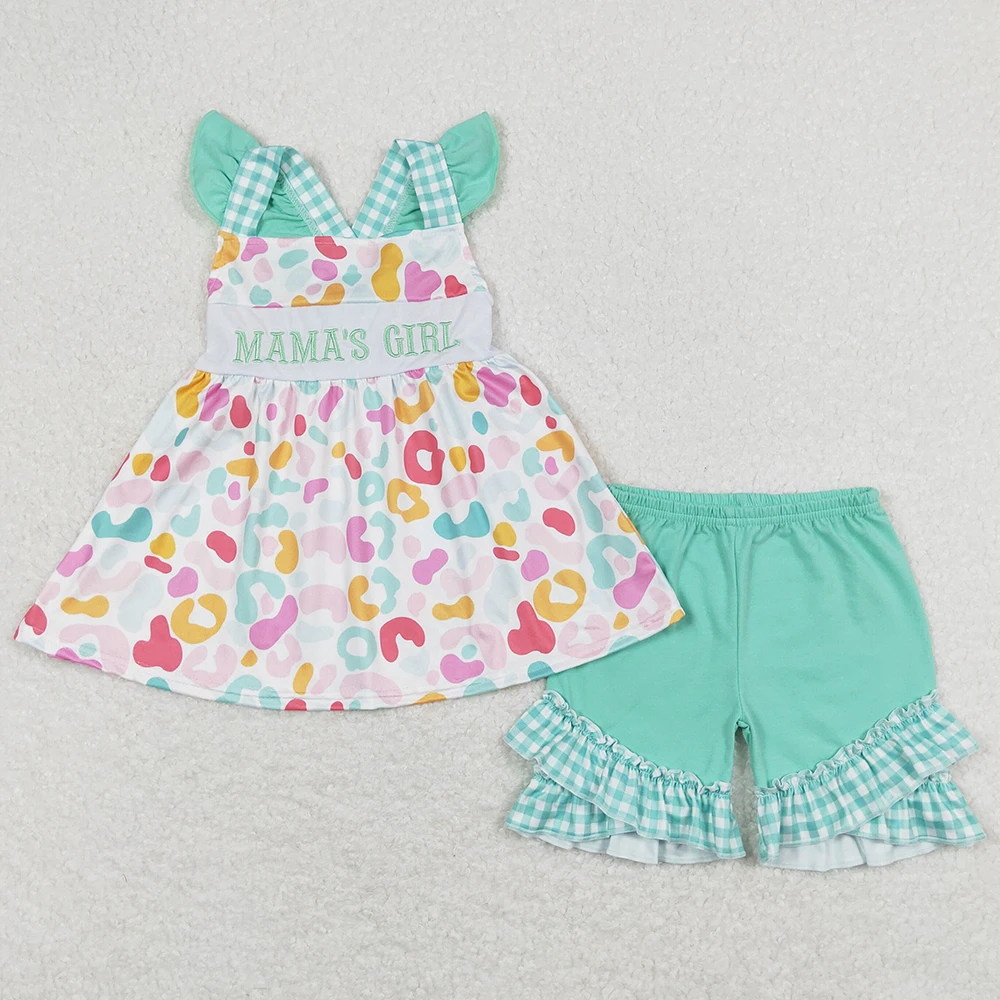 Sweet Floral Summer Outfit Set 2