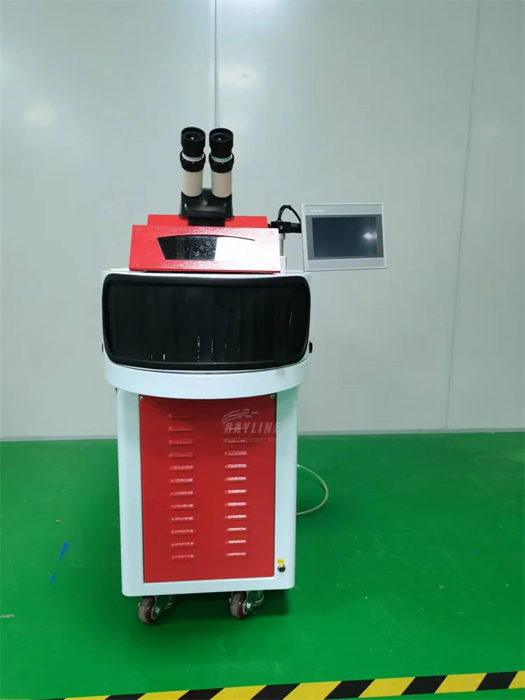 Vertical Jewelry Laser Welding Machine with CCD 200W for Jewelry Gold/Jewelry/Sliver/Jewellery/Rings YAG Laser Red Spot Welder 3