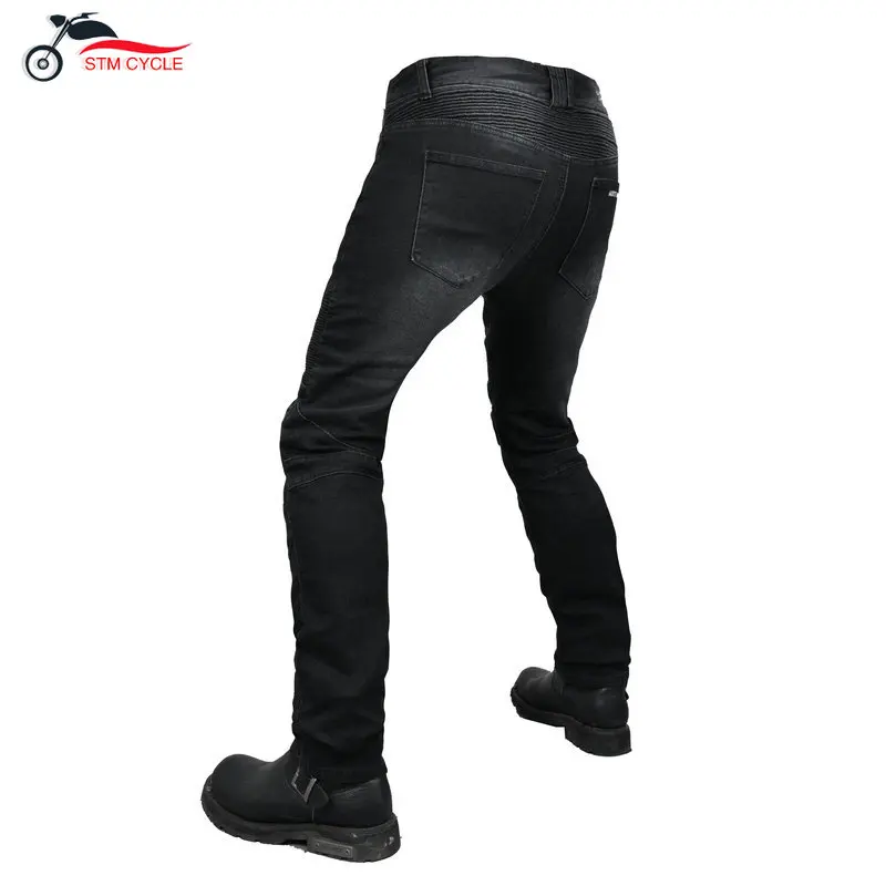 새로운 오토바이 라이더 팬츠 오토바이 바지 라이딩 진스 충격 방지 클래식 레이싱 팬츠 사계절용