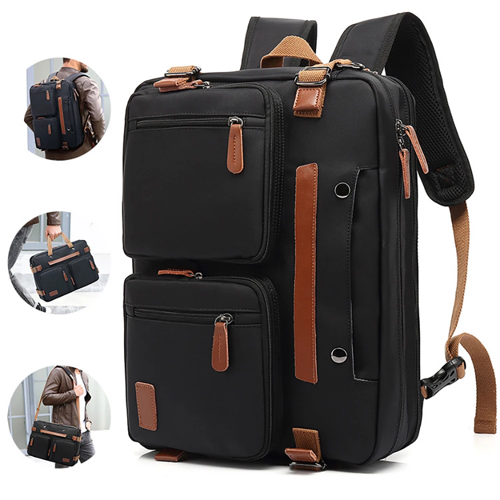 Laptop Bolsa para Homens e Mulheres Bolsas de Trabalho de Escritório Mochila de Negócios Messenger Bolsa Bolsas de Computador Laptops 17.3 em 1