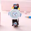 New Fashion Rocket Astronaut Star Helmet 3D Cartoon Children's Watch Children's Learning Watch 1