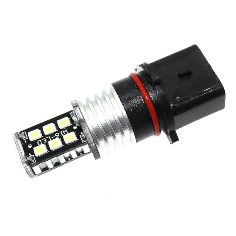 

2x Fog Lights Bulbs 12V DC Universal 15LED White 2835 2pcs DRL Daytime Running Driving Error Free High Brightness