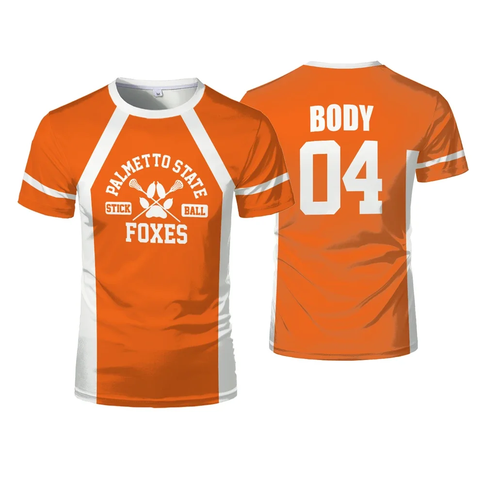 All For The Game Palmetto State Foxes 티셔츠, Andrew Minyard 03 라크로스 캐주얼 팬 저지 티셔츠 남성 및 여성 스트리트웨어