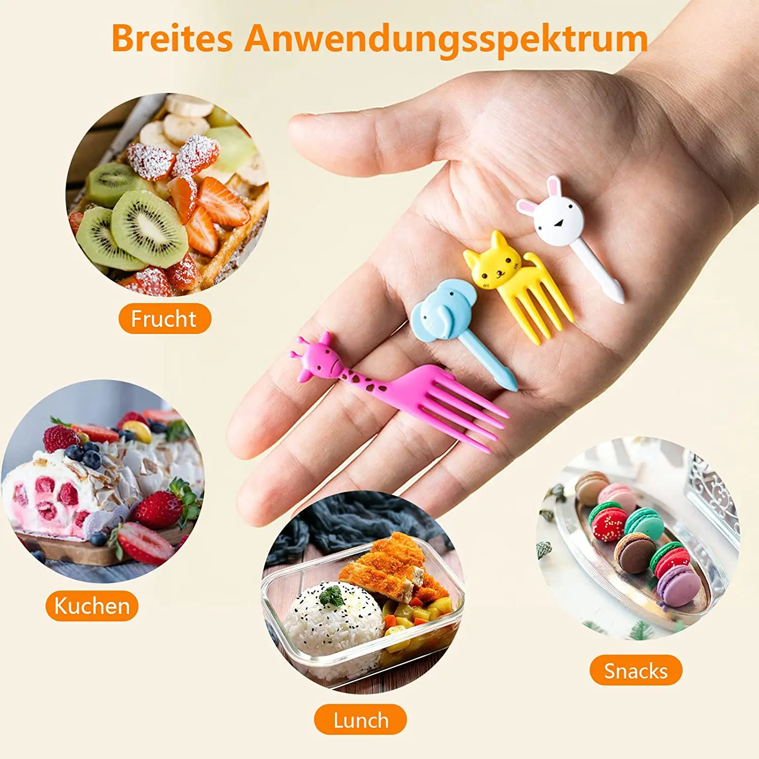 Fruit Fork Silicone Fork Sauce Bottle Accessories 42pcs/set Children's Bento Sauce Bottle Mini Cartoon Seasoning Squeeze Bottle Children Snack Cake