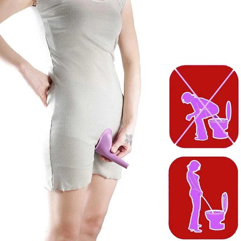 Portable Urinal Women Standing Piss for Camping and Travel Female with Funnel Design