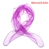 6pcsColored Sensory scarves rainbow Gauze baby juggling dance gymnastics ballet 6