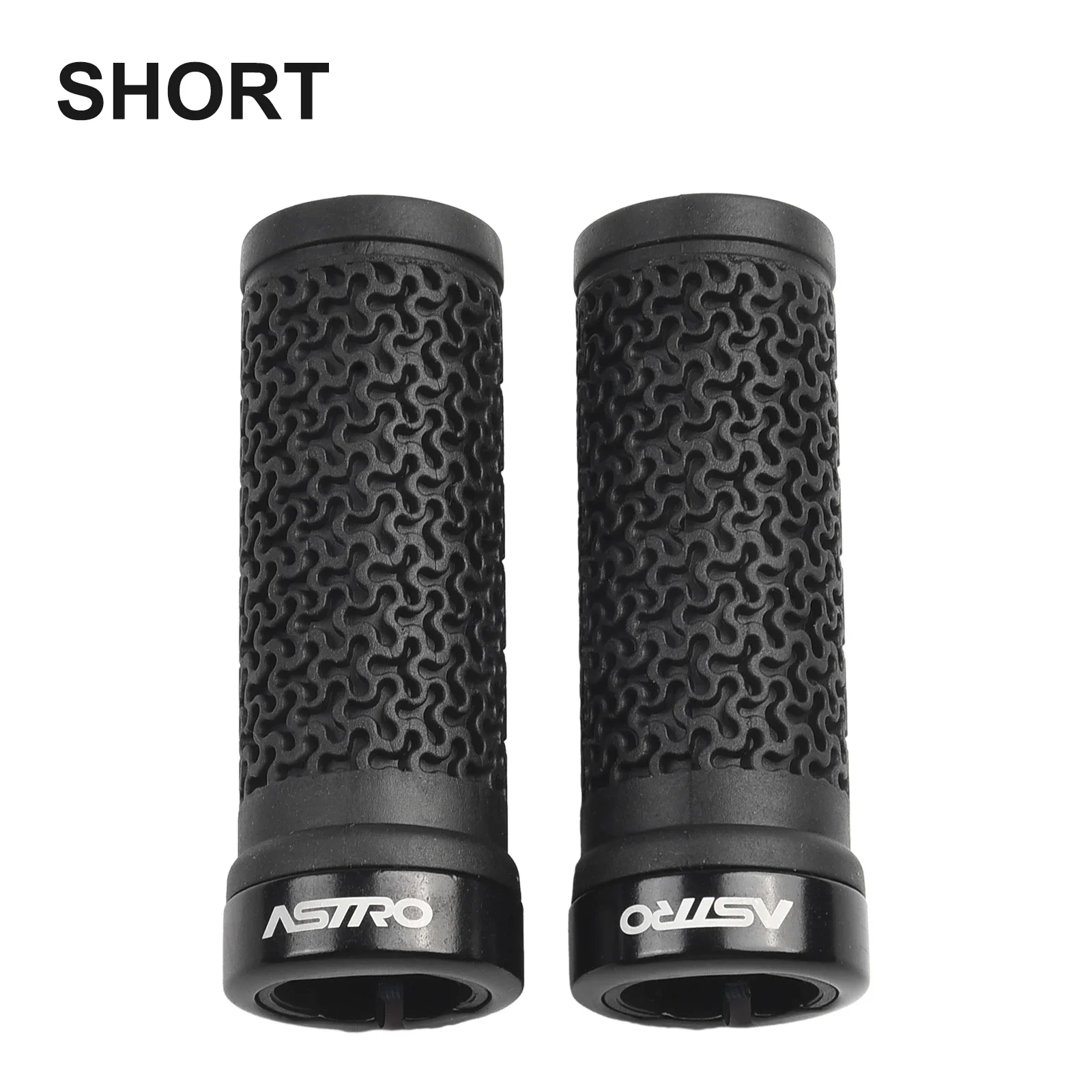 Ergonomic Wide Palm Rest Bicycle Handlebar Grips - Comfortable Long/Short Shift for Mountain & Folding Bikes