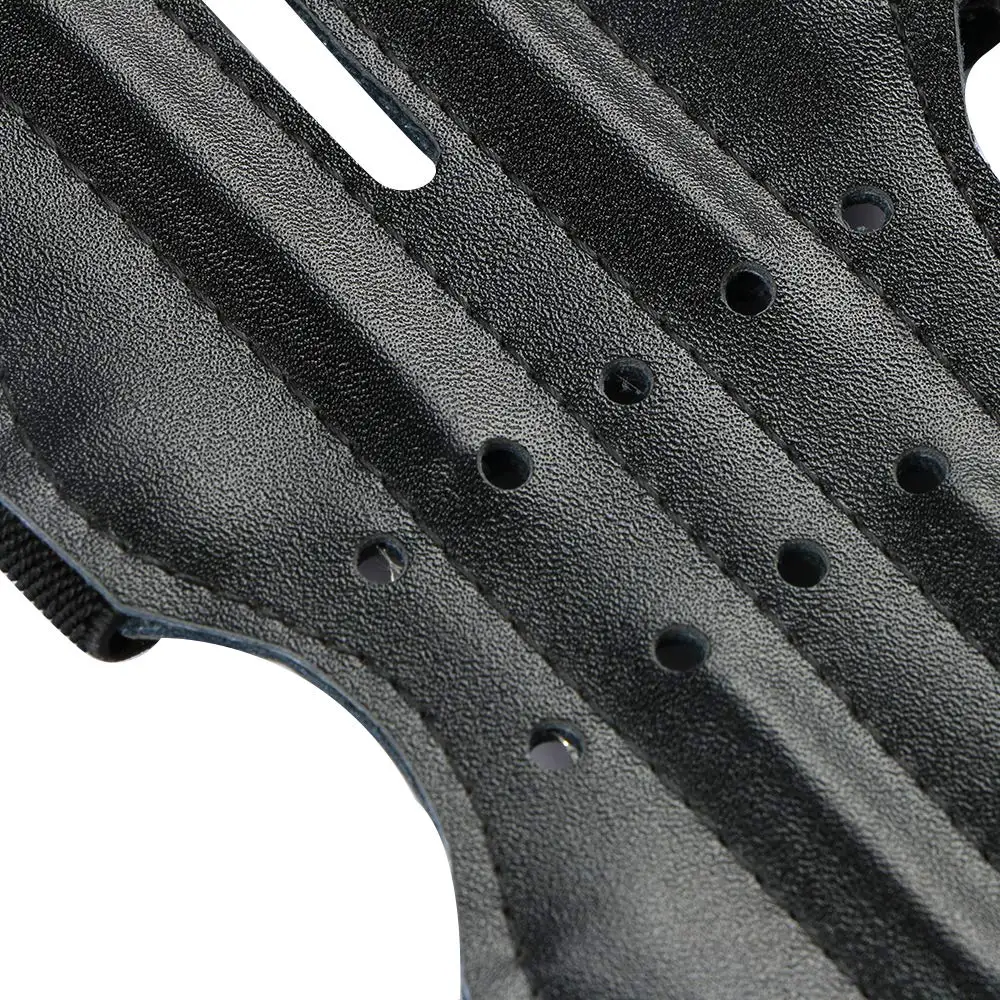 Protezione Braccio Per Tiro Con L'arco - In Pelle PU, Regolabile, Per Destri E Mancini, Confortevole E Resistente - Foto 9