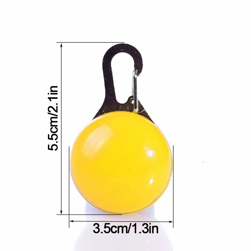 Linterna colgante LED brillante, Collar para y gato, accesorios brillantes para mascotas, Collar luminoso, decoración de seguridad nocturna - Imagen 5