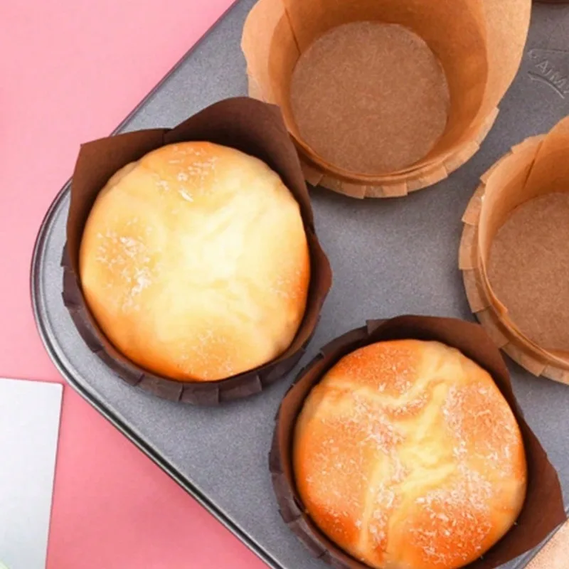 Paper Cupcake Molds Are Heat-resistant and Suitable for Valentine's Day, Birthday Storage, Baking Accessories Kitchen Decoration