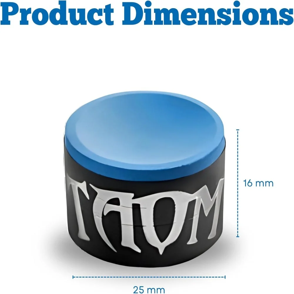 TAOM Professional PYRO Deluxe V10 Billiard Pool Chalk Original Quality Snooker Pool Billiards Chalk for Table billiard chalk billiard accessories