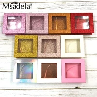 Handmade 25MM Mink Eyelashes Wholesale Bulk Fluffy 5D Mink Lashes Boxes Packaging Cases Supplies Makeup Tools 3D Fake Eyelashes 2