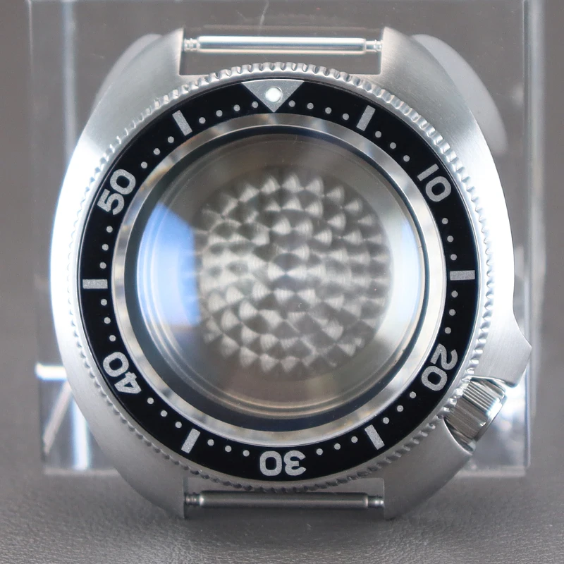 40mm AR Cristallo Di Zaffiro Dive GMT Cassa Dell'orologio MOD PVD - Foto 6