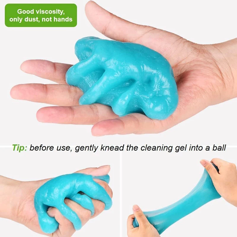 70/160g Car Cleaning Gel for Car Detailing Putty Air Vent Cleaner Cleaning Kit Putty Gel Auto Interior Detail Removal
