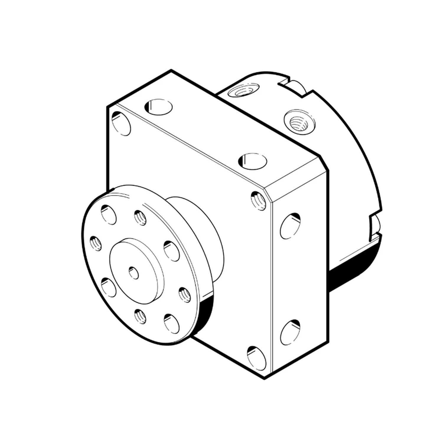 

Новый вращающийся привод FESTO DSM-8-90-P-FW 185934