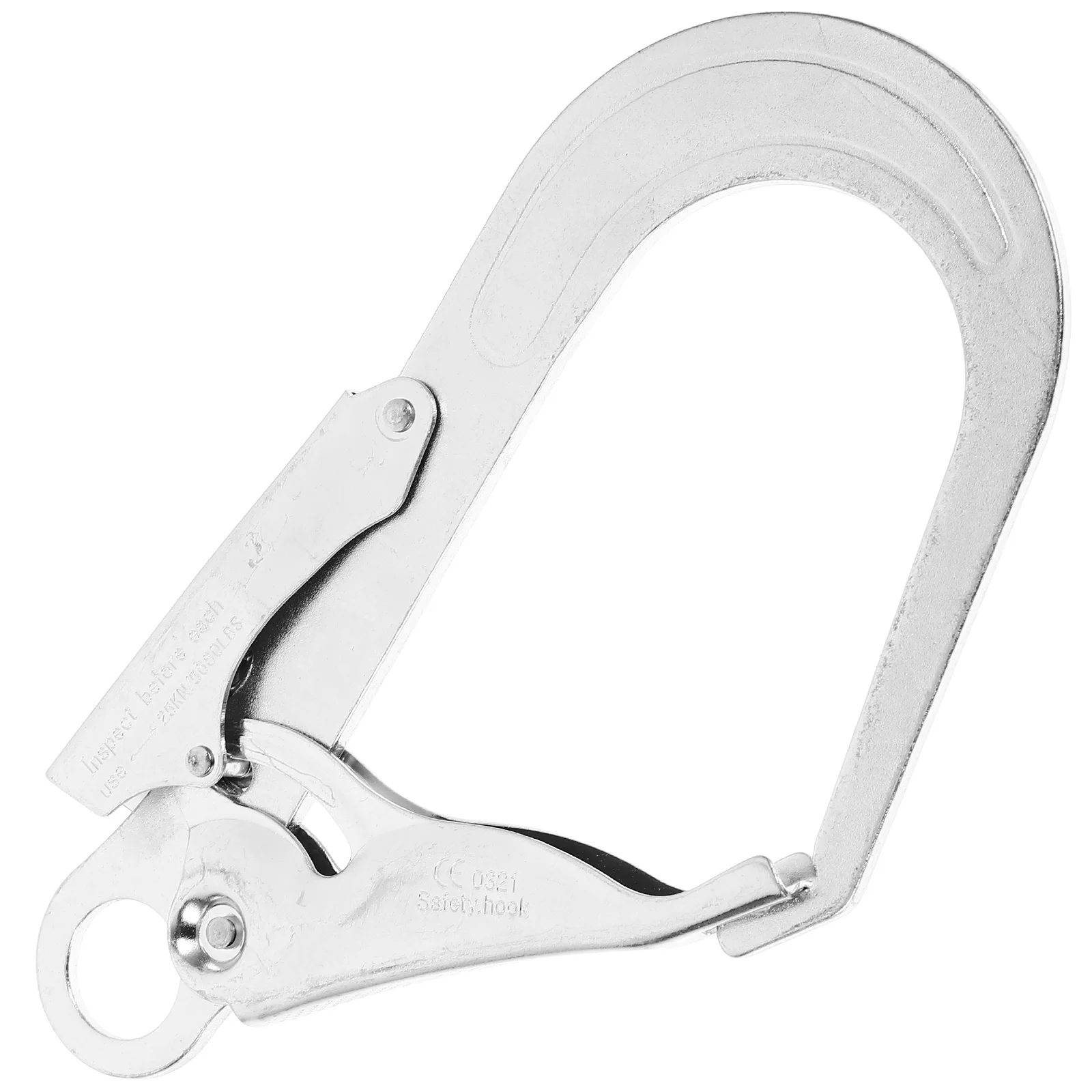 

Heavy Duty Carabiner Self-Locking Big Hook Repair Link Metal Carabiners Spring Portable Climbing Buckle