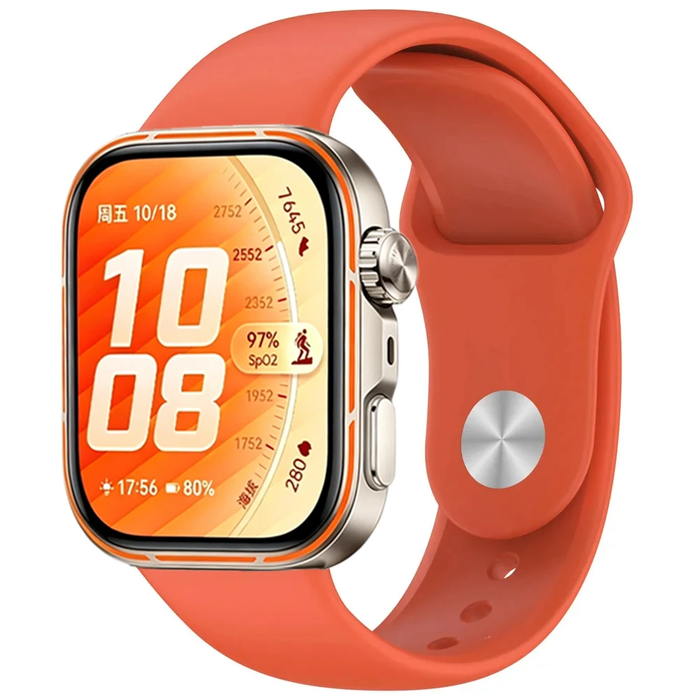 Breathable Silicone Sports Strap - Replacement Wristband Accessory