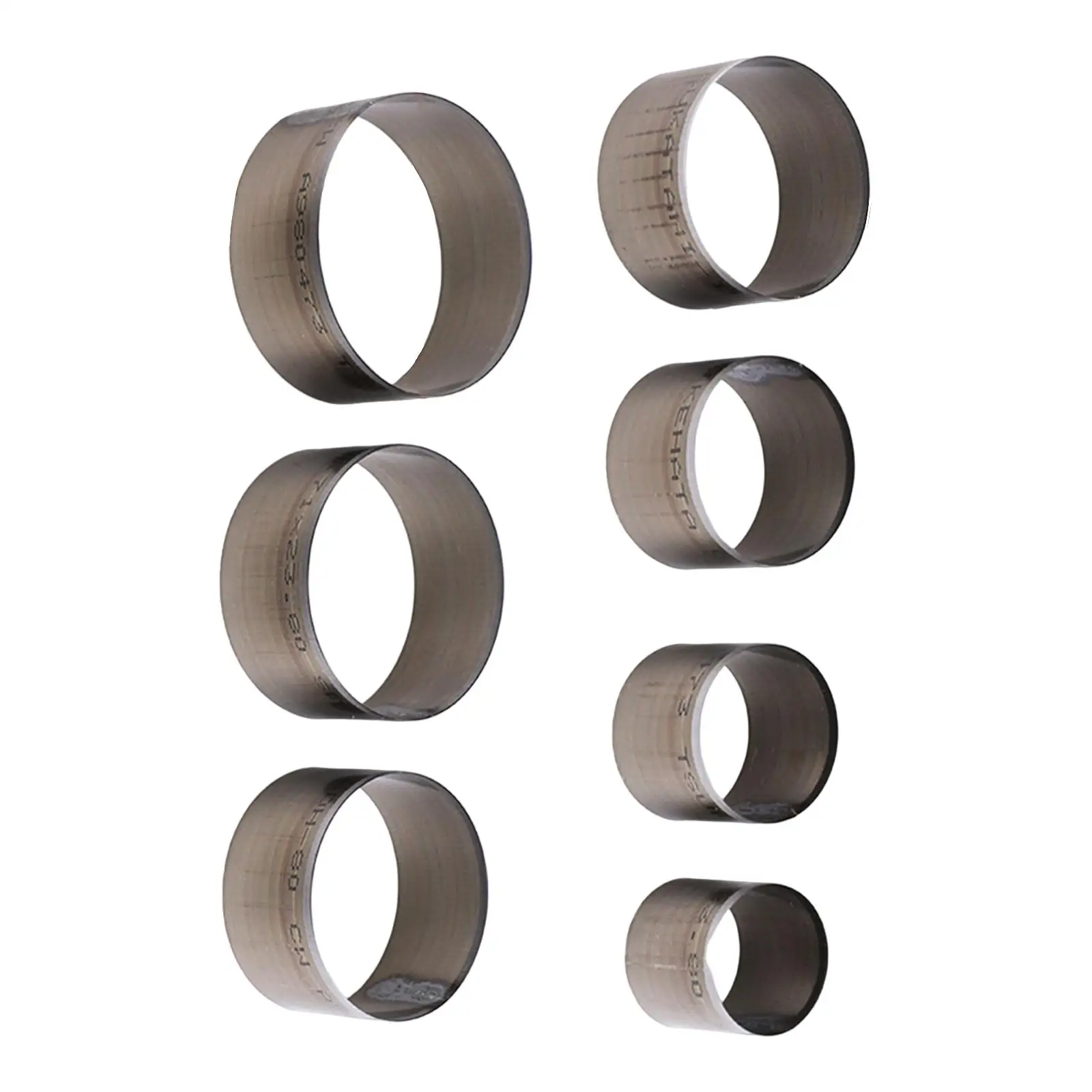 Leather Cutting Dies Shapes 25mm 30mm 35mm 40mm 45mm 50mm 55mm Leather Hole Punch Die for Handmade Craft 7 Pieces
