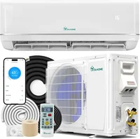 24000 BTU Mini Split Air Conditioner Heat Pump System, Wifi Enabled 21 SEER2 208-230V Ductless AC Cool Up to 1500 Sq. Ft 1