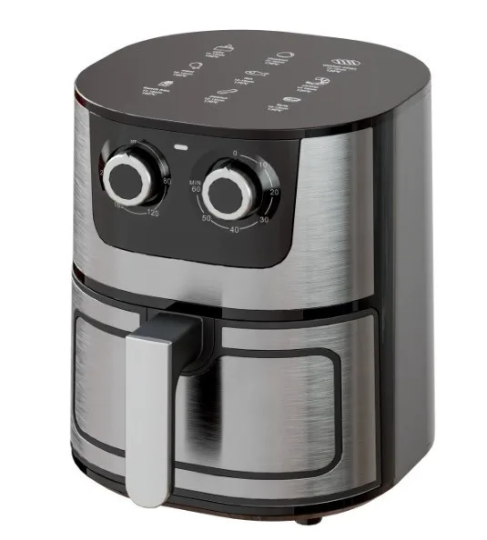 7L Visual Freidora De Aire Airfreyer Stainless Steel Air Fryer Household Large Capacity Multifunctional Freidora Aire