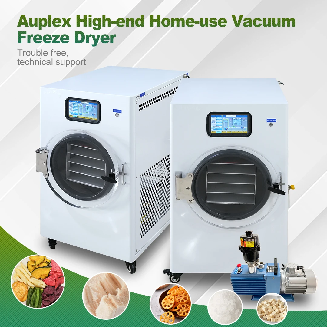 Dual Heated Freeze Dryer Machine for Flower Drying Automatic Electric Dual Heat