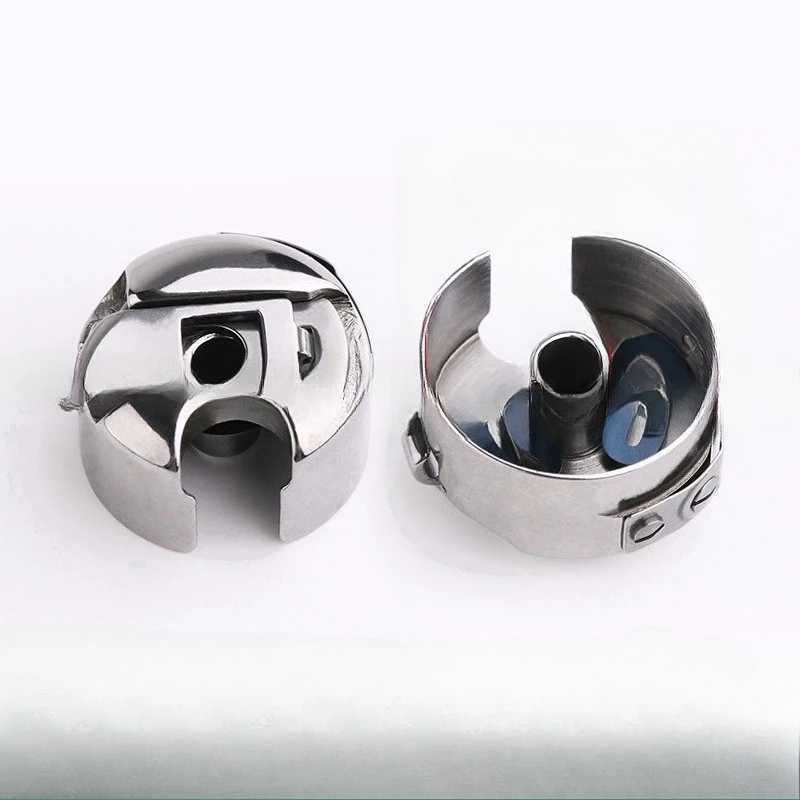 Industrial Sewing Machine Bobbin Case BC-DB1-NBL | Elastic Steel Sheet Bobbin Holder for Flatbed Computerized Sewing Machines