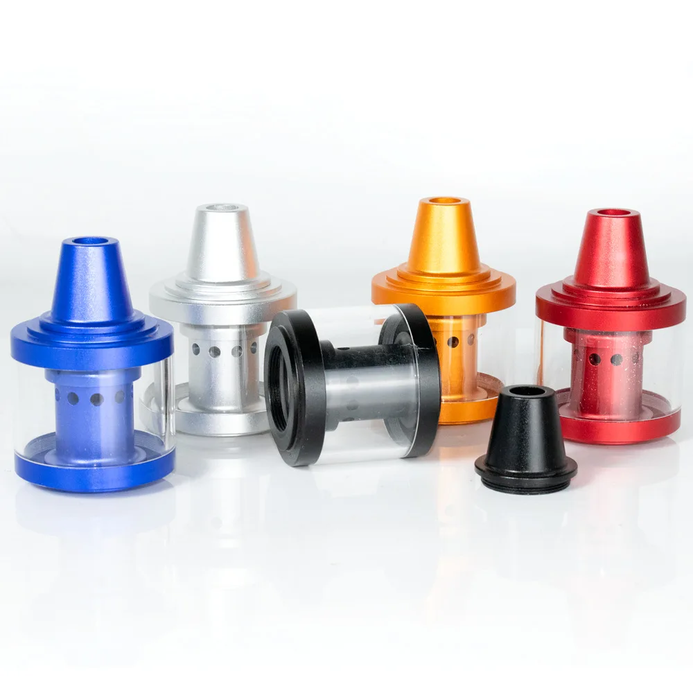 Description Picture 3 of item1pcs Aluminum Alloy Oil Molasses Catcher  Shisha Filter Transparent  Hookah Oil Collector Airflow Smoother Smoke Accesoires