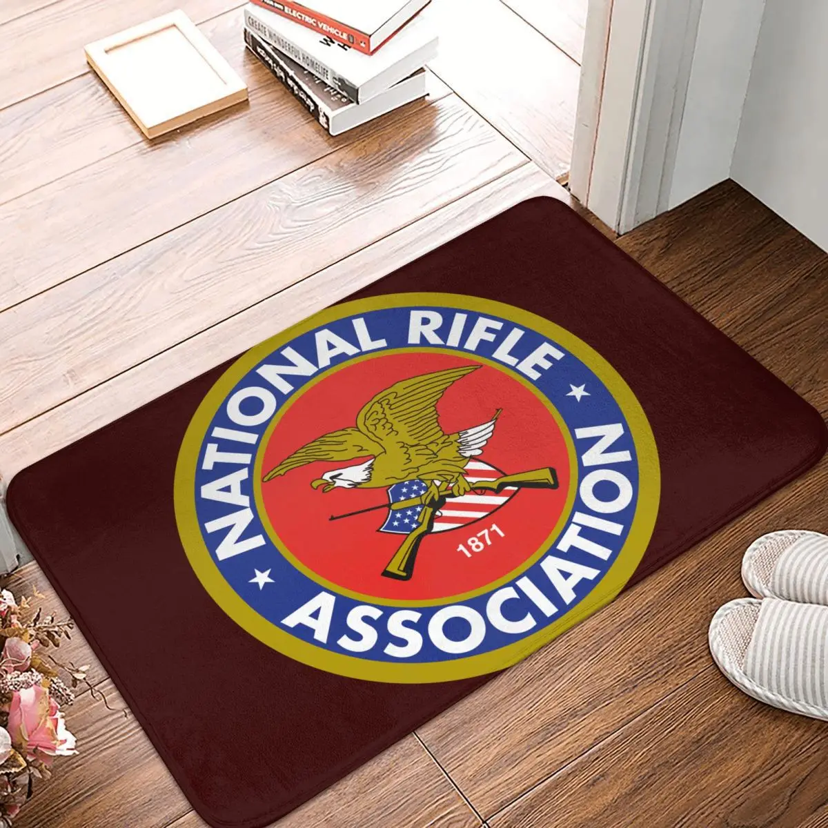 

National Rifle Association Of America Doormat Kitchen Carpet Outdoor Rug Home Decoration