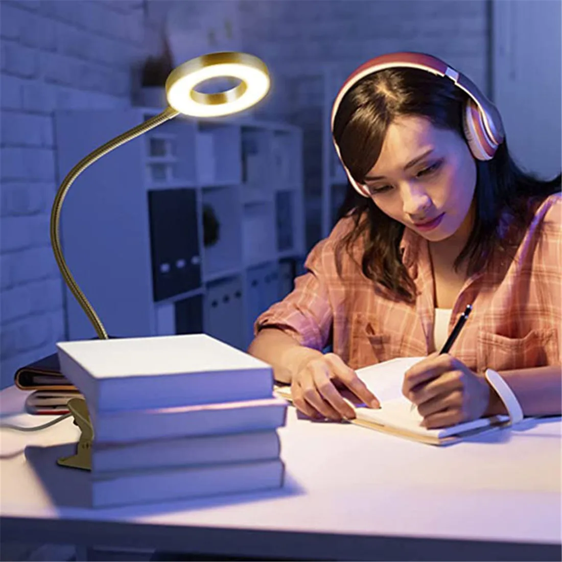 LED Light LED Wall Lamp Wall Light LED Reading Light 1/2/6pcs Pack USB 5W dimmable LED wall lamp black white DC5V USB dimming wall lights for bedside reading Adjustable bedroom lamp