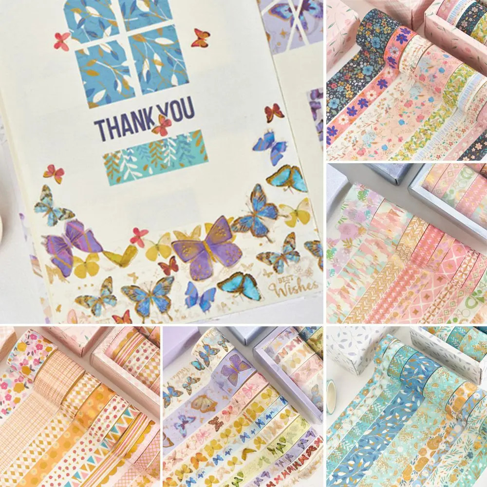 

High Quality Girl Heart Creative Stationery INS Little Fresh Washi Tape DIY Material Decorative Stickers Hand Account