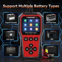 2025 KONNWEI Car Battery Diagnostic Tool 6V-12V-24V Battery Information Viewing Fault Code Clearing Car Battery Charging Scanner - Image 5