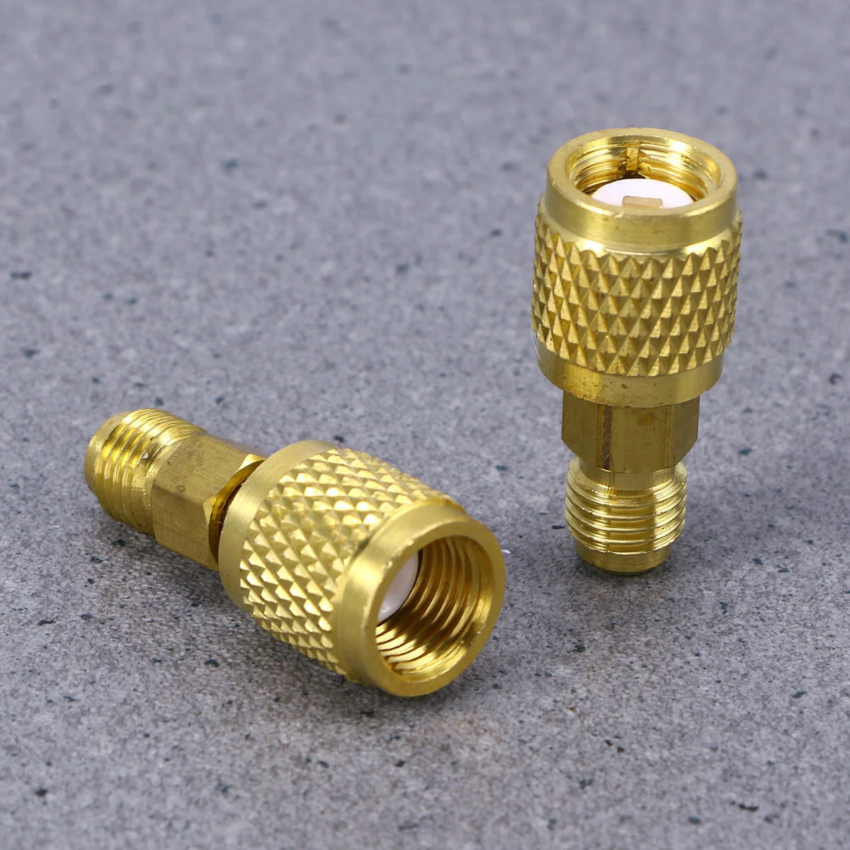 

R410 Air Conditioner Refrigeration Converting Adapter Hose Set Kits Joint Quick Remover Installer Quick Connector Golden A3