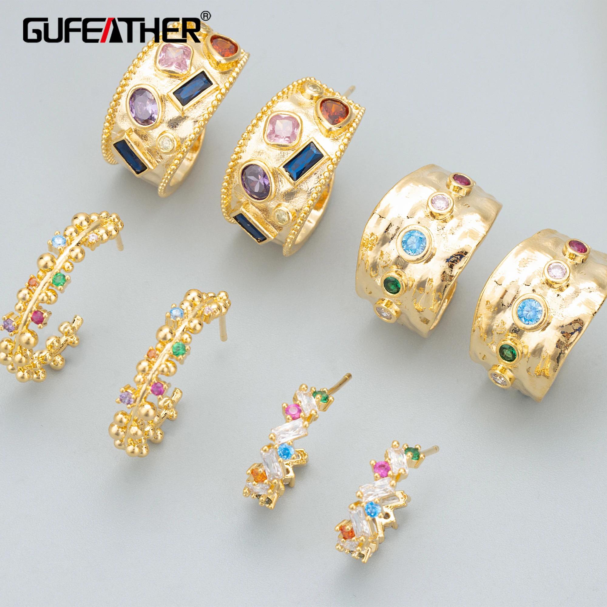 GUFEATHER ME35,earrings for women,18k gold rhodium plated,copper,zircons,hoop ear buckle,drop earrings,fashion jewelry,4pcs/lot 4pcs st650r gold rhodium plated hifi amplifier speaker terminal binding post socket