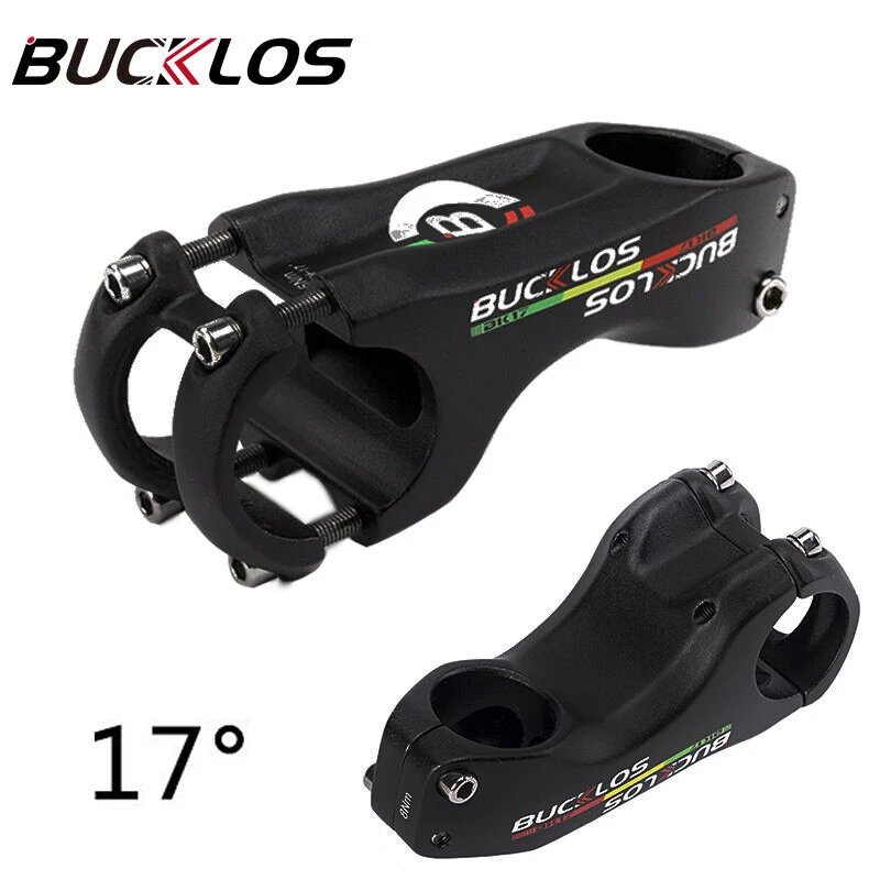 

BUCKLOS MTB Stem 17 Degree Bicycle Handlebar Table Aluminum Alloy Mountain Bike Handles Stem Bike Power MTB Bicycle Parts