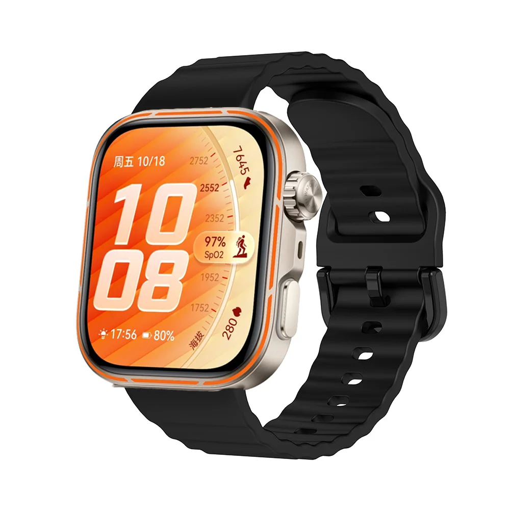 Silicone Sport Strap - Soft Replacement Bracelet Accessories