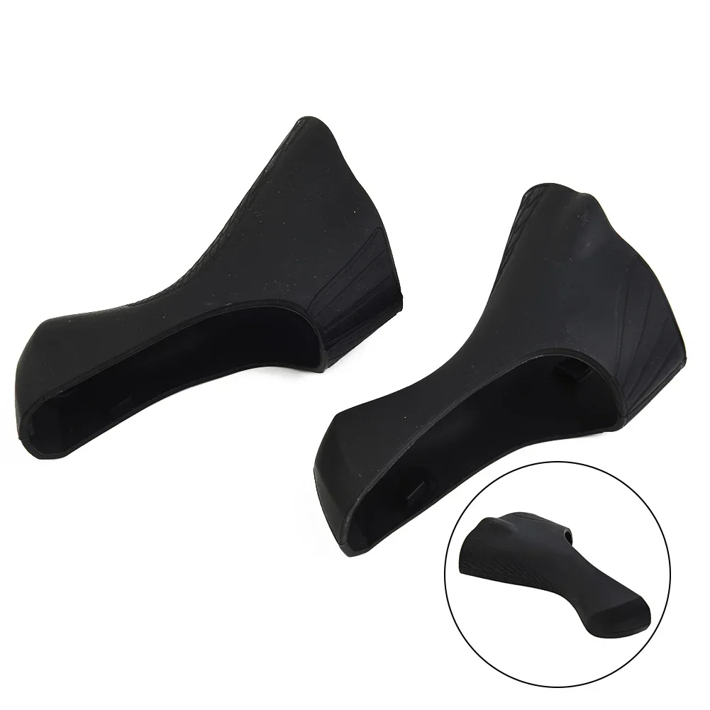 1 Pair Bracket Covers Road Bike Shifters Protective Hoods Gear Shift Covers For Shimano-ST-6800/5800/4700/4703 Bike Parts Black