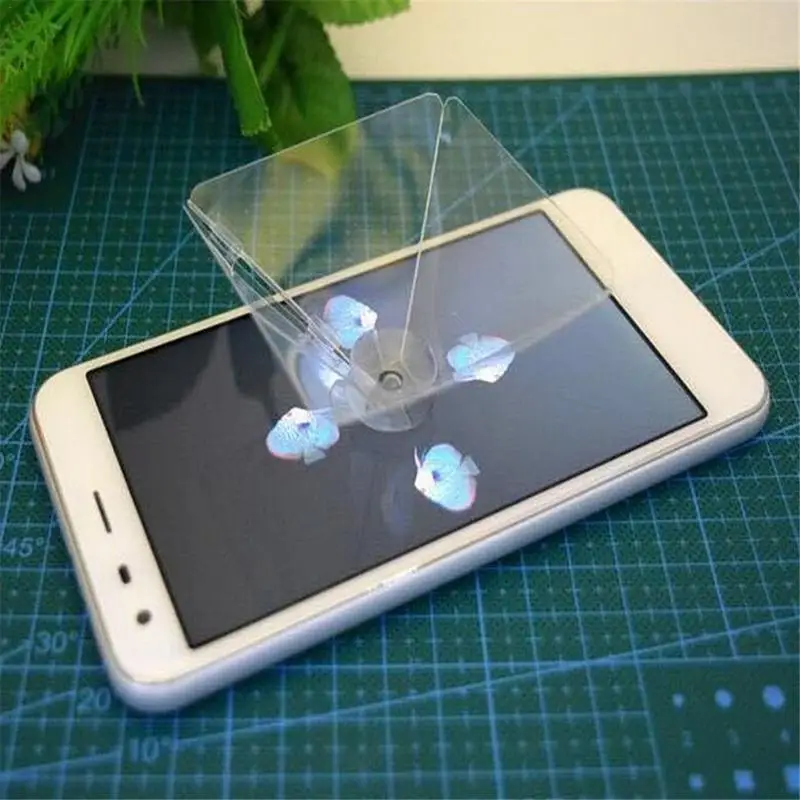 3D Hologram Pyramid Display Projector For Smart Mobile Phone