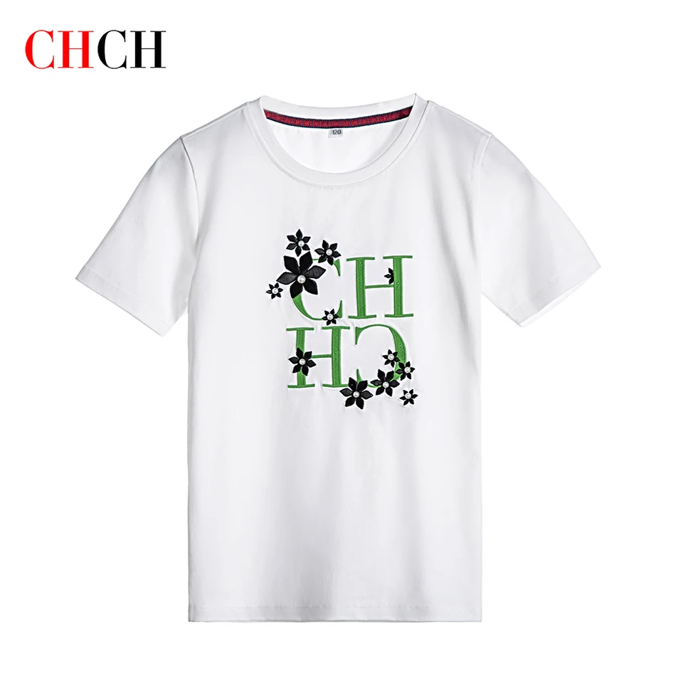 Embroidery Patchwork Shirts（KIDS） Amazon.co.jp: (ホワイト/110cm)子供服 男の子 Tシャツ 半袖 パッチ