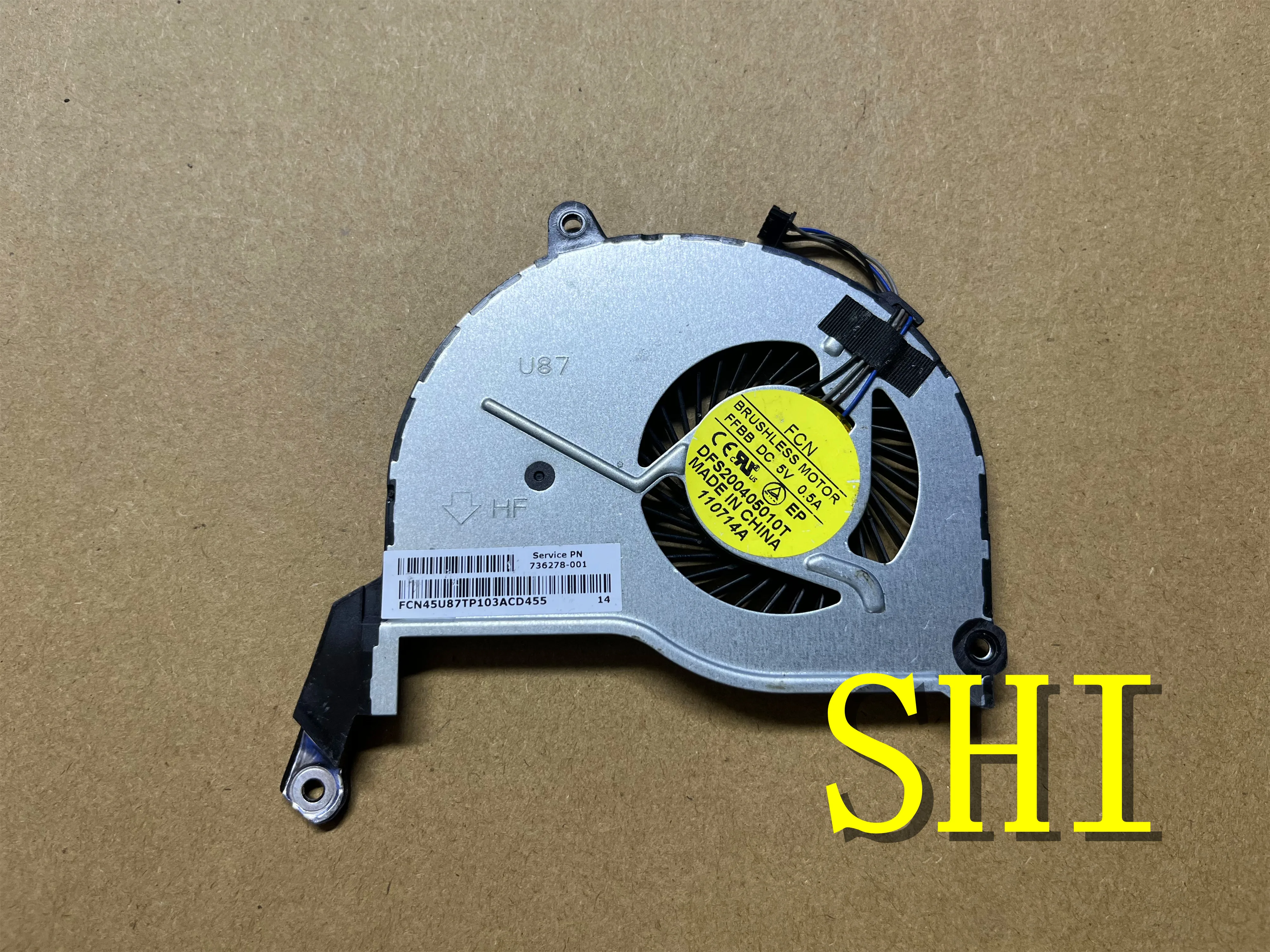 

Кулер для охлаждения процессора ноутбука HP Pavilion 14 15 15-n000 15-N019SA 736278-001, 736218-001