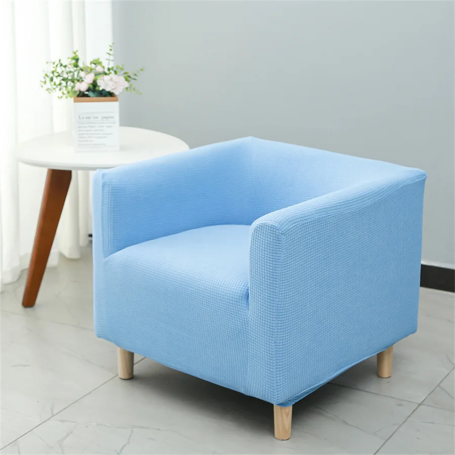 Square sand small hair cover, elastic thickened sofa cover, dustproof, anti-skid, comfortable bedroom decoration 4