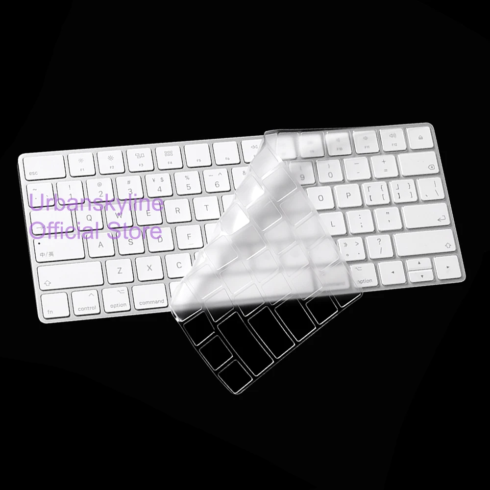 iMac Magic A2449 A2450 A2520 A1644 A1843 A1314 A1243 용 키보드 커버 Apple G6 용 블루투스 실리콘 보호 스킨 케이스