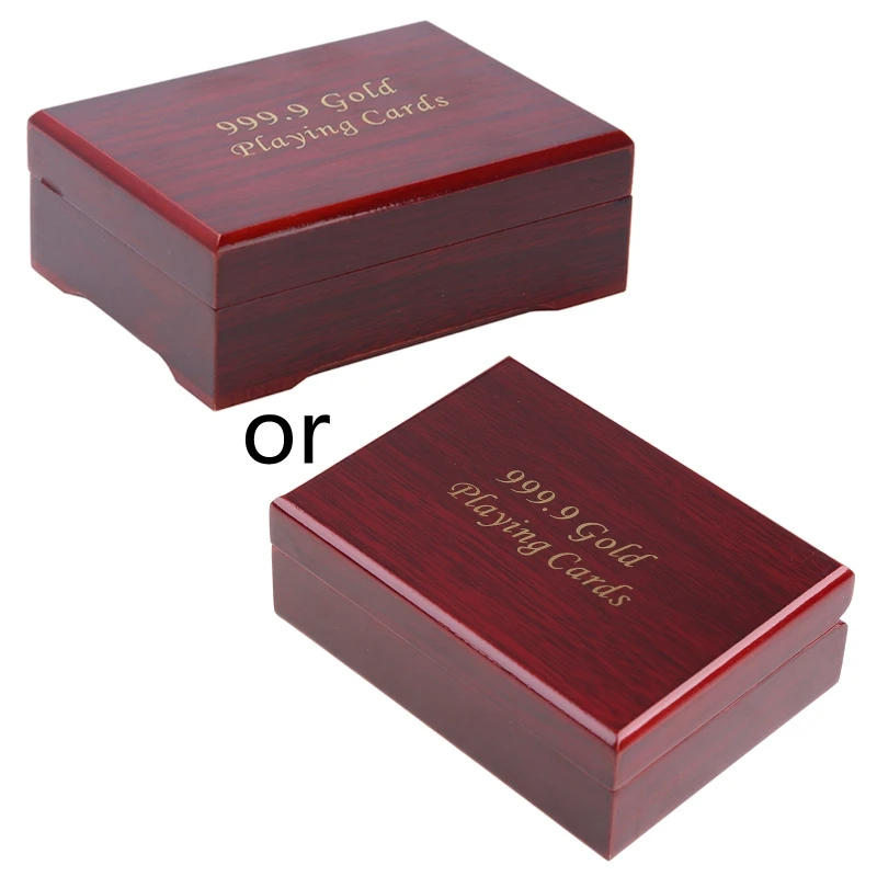 

Playing Card for Case, Wooden Playing Card Deck Box Handmade Crafted Card