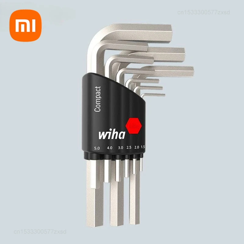 

Xiaomi Wiha 9 in 1 Inner Hexagonal Wrench Kit Multifunction Set Mini Portable Repair Tools Nut Extractor Socket Wrench Tool Set
