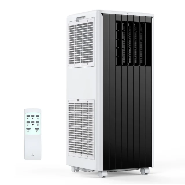 Portable Air Conditioners 8000 BTU, 3-In-1 AC Cooling Unit, 2 Speeds, 24H Timer, Low noise, Quick installation For Room Office 1