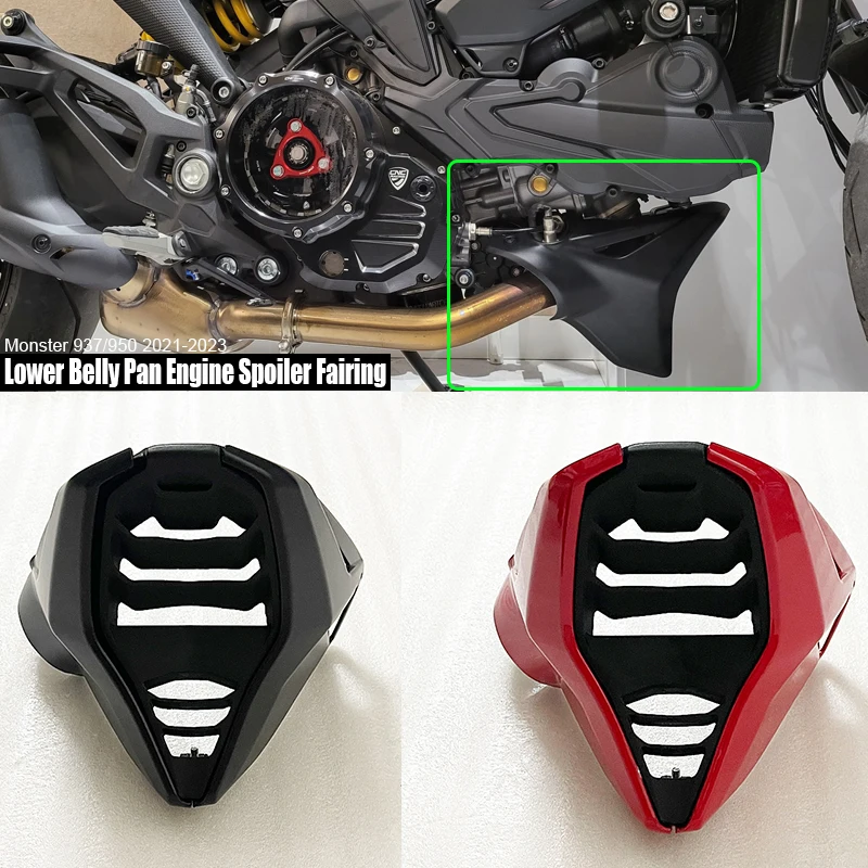 Lower Engine Spoiler Fairing Motorcycle Panel Frame Cover Parts Fo